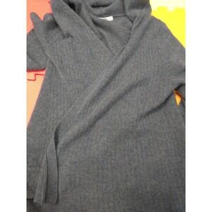 Subtle Luxury 100% Cashmere Ribbed Knit Shawl Collar Cardigan Sweater - M/L